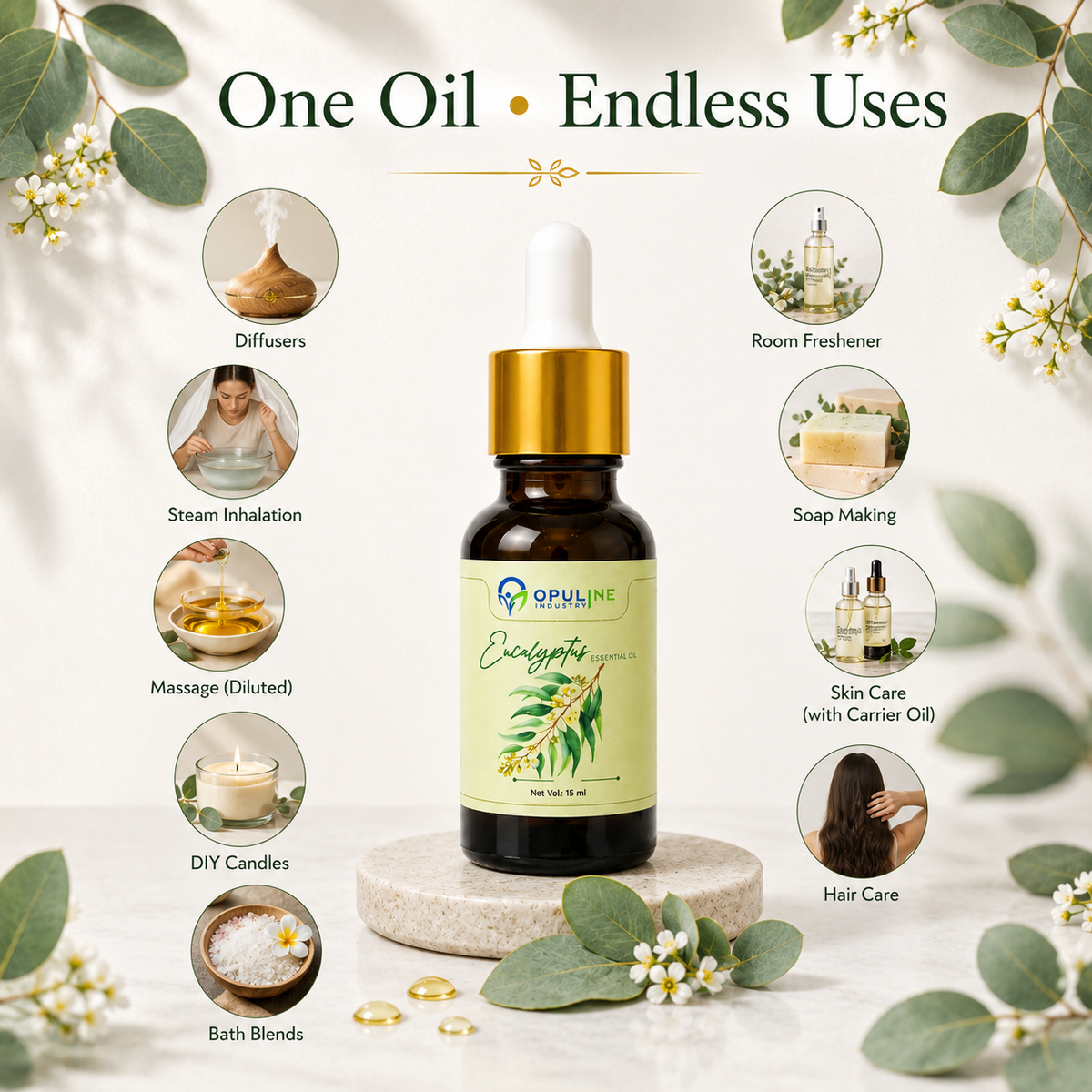 Eucalyptus Essential Oil | 15ml