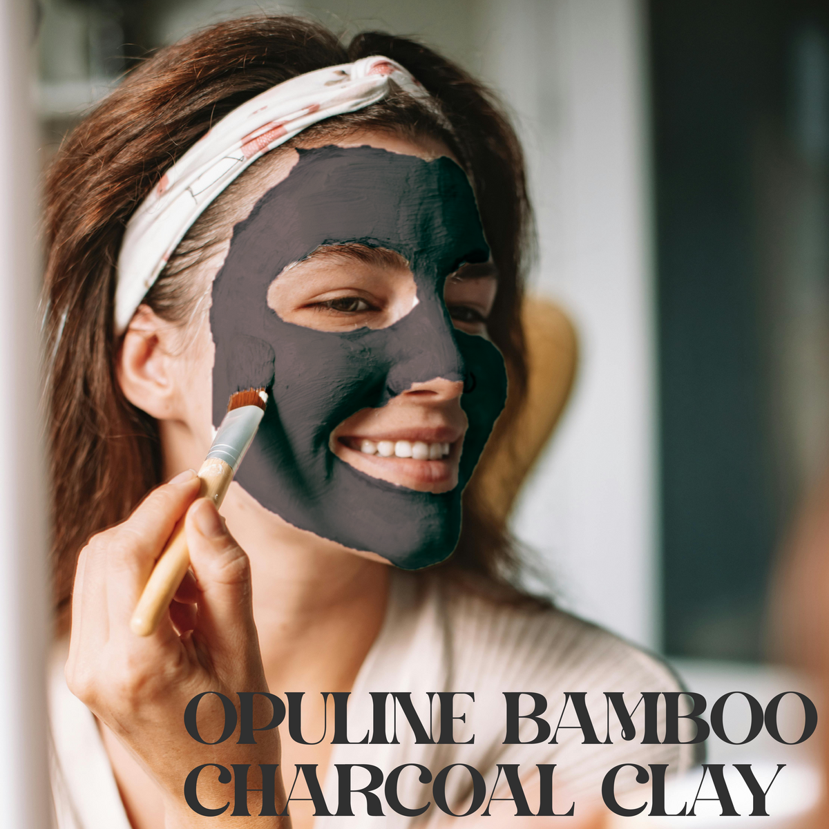 Bamboo Charcoal Clay for Healthy and Glowing Skin | 200 grams