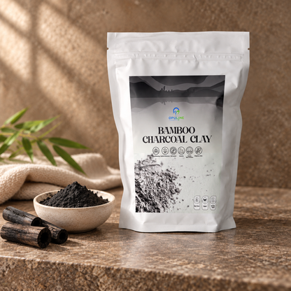 Bamboo Charcoal Clay for Healthy and Glowing Skin | 200 grams