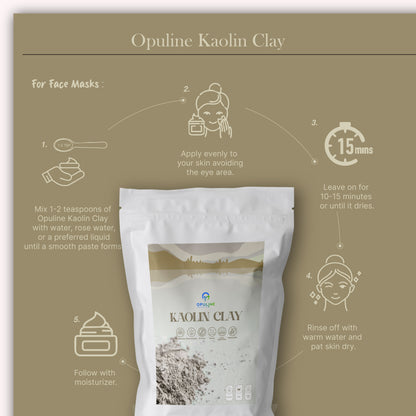 Kaolin Clay for Healthy and Glowing Skin| 200grams