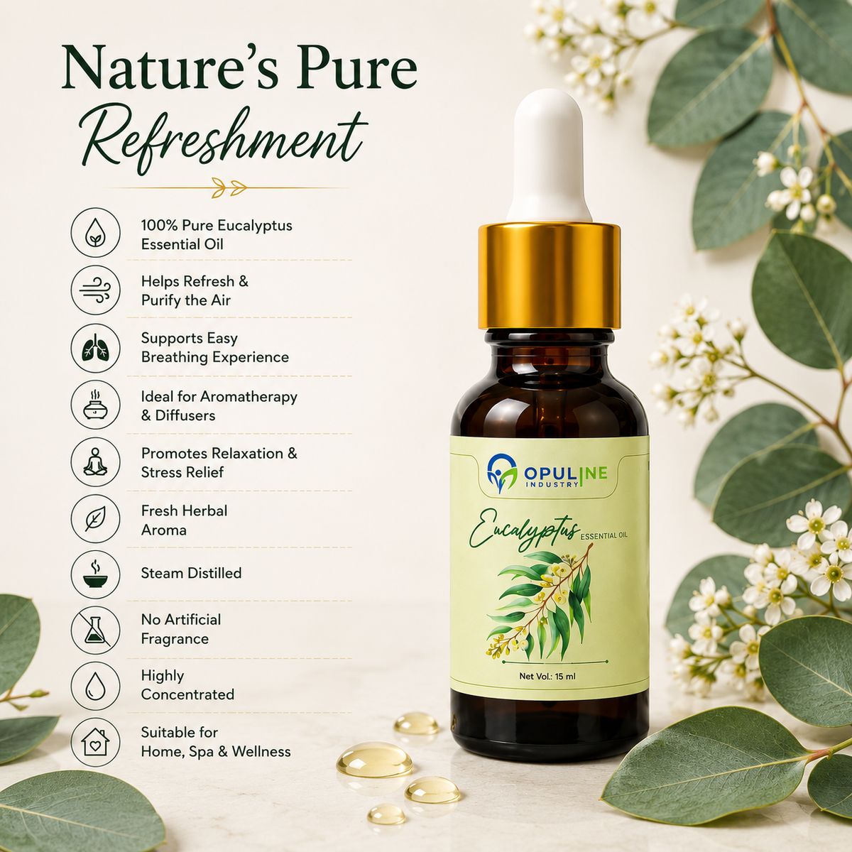 Eucalyptus Essential Oil | 15ml