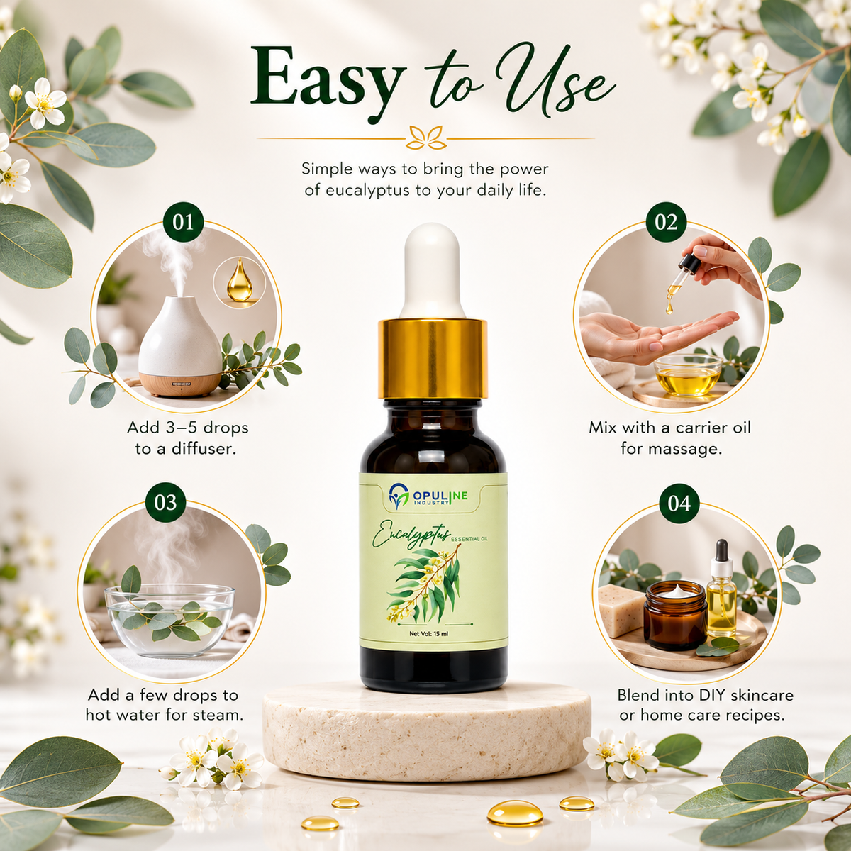 Eucalyptus Essential Oil | 15ml