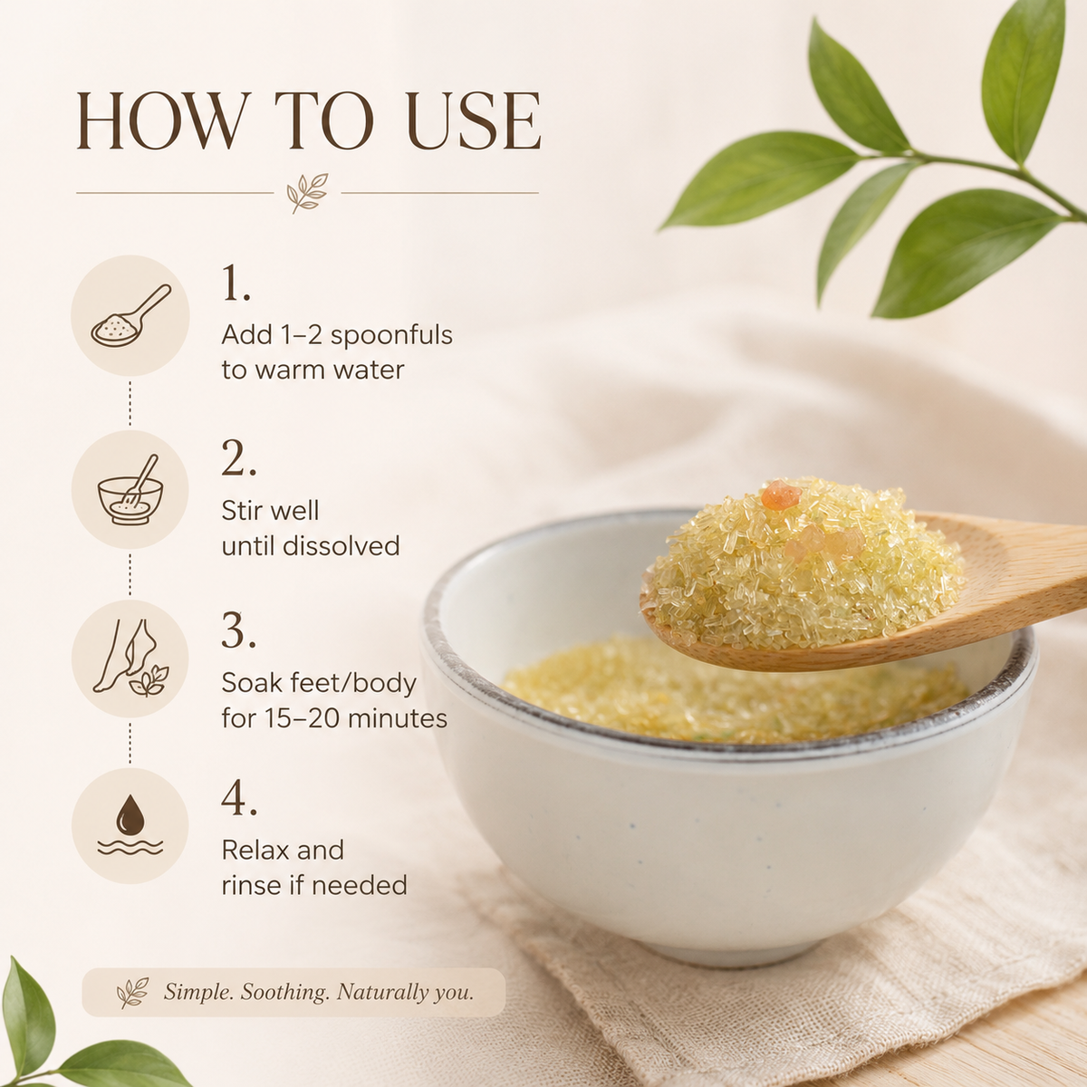 Sandalwood Bath Salt | 250 grams