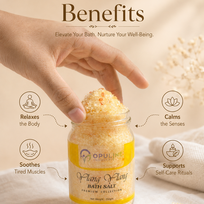 Ylang Ylang Bath Salt | 250 grams