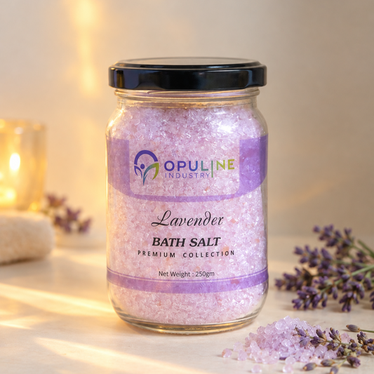 Lavender Bath Salt with Epsom Salt | 250 grams