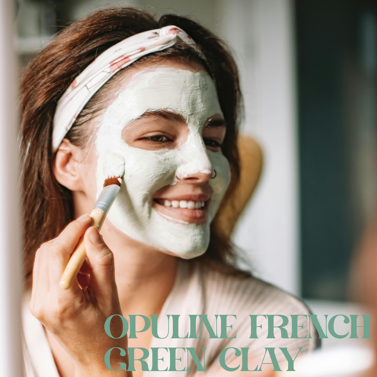 French Green Clay for Healthy and Firm Skin| Face Mask to Detoxify and Oil Free Skin