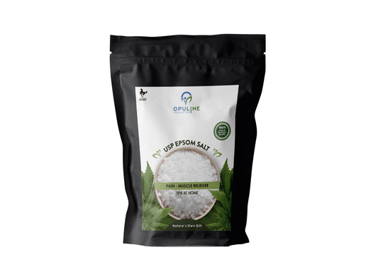 Pure Epsom Salt Crystal for Bath and Foot Soak